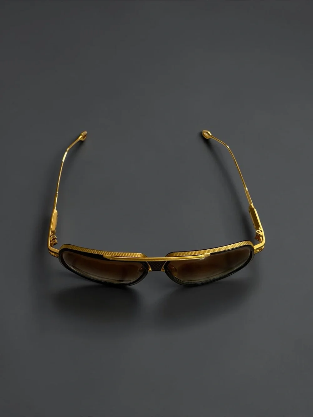 DITA Gold Frame with Brown Gradient Lenses Sunglasses